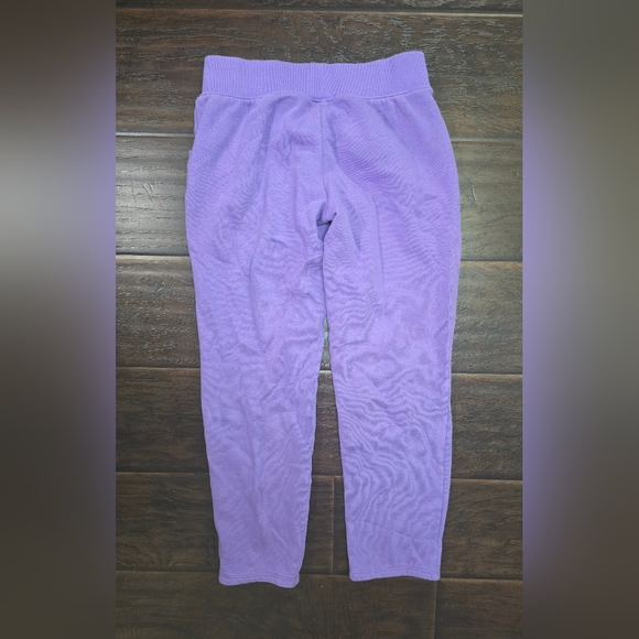 Athletic Works Girls Purple Sweat Pants Large - Picture 7 of 7